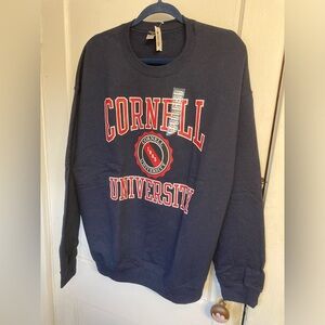 XL Cornell crewneck sweatshirt NWT